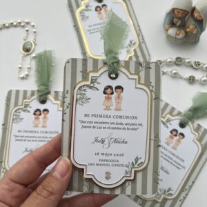 Tarjeta Recordatorio Hermanos