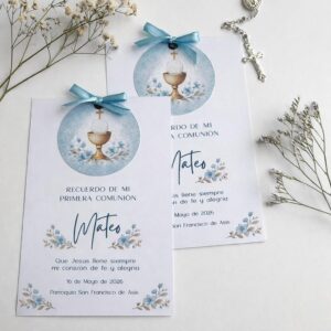 Tarjeta Recordatorio Mateo