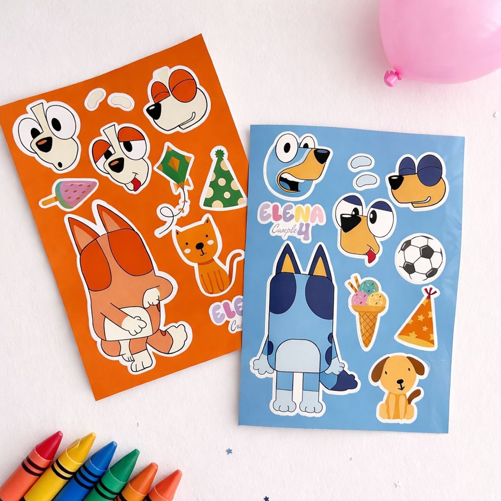 Libro para Colorear + Ceras Bluey y Bingo - Imagen 4