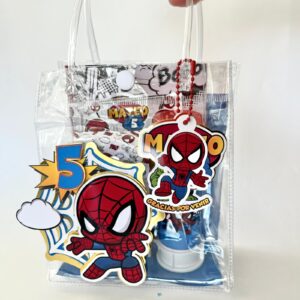 Bolsita interactiva con asas  Superheroe