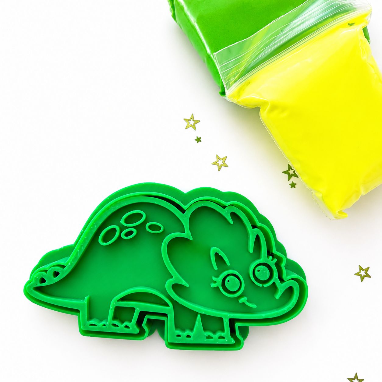 KIT Plastilinas + 1 Cortante Dinosaurio + 1 Rodillo - Imagen 4