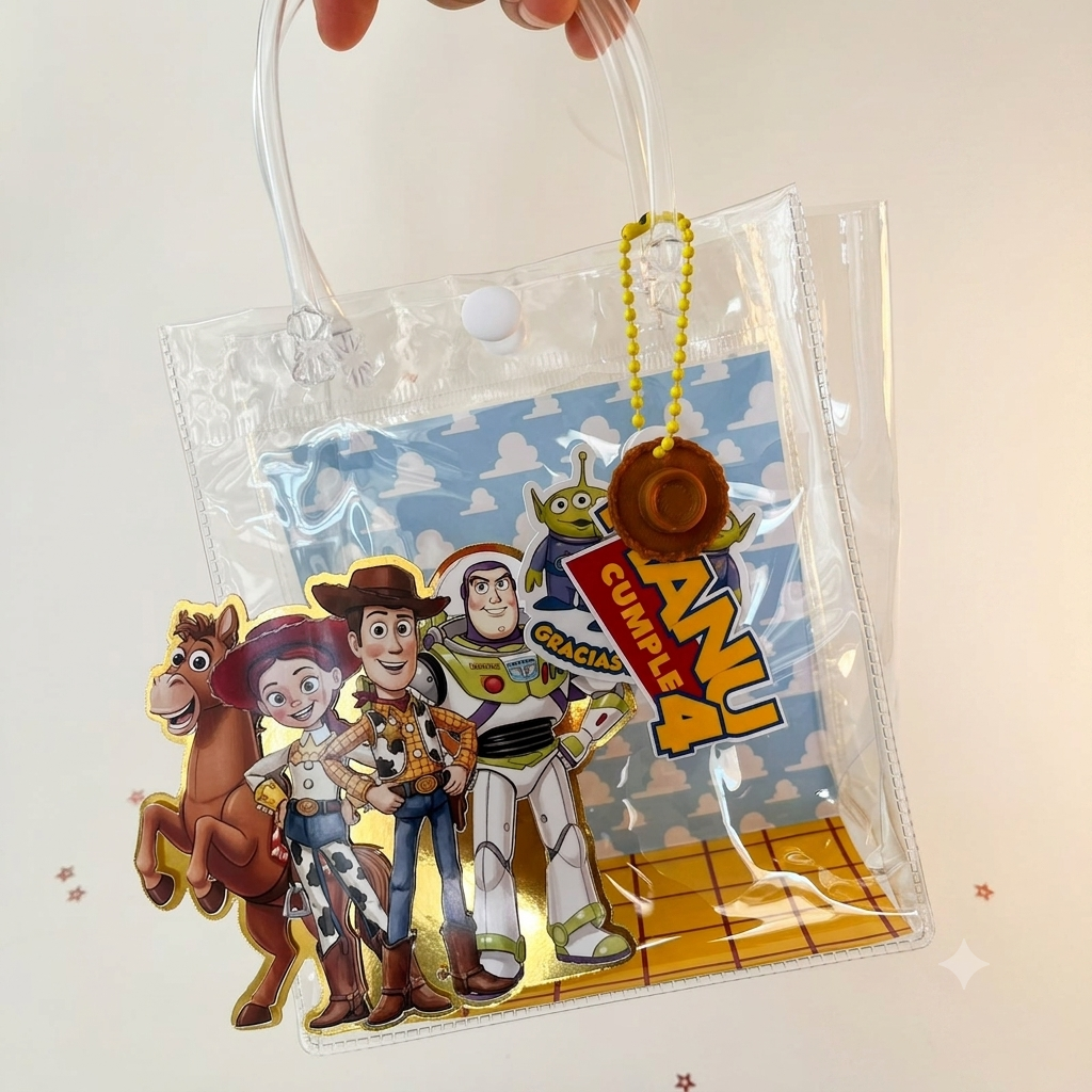 Bolsita interactiva con asas personalizada Toy Story