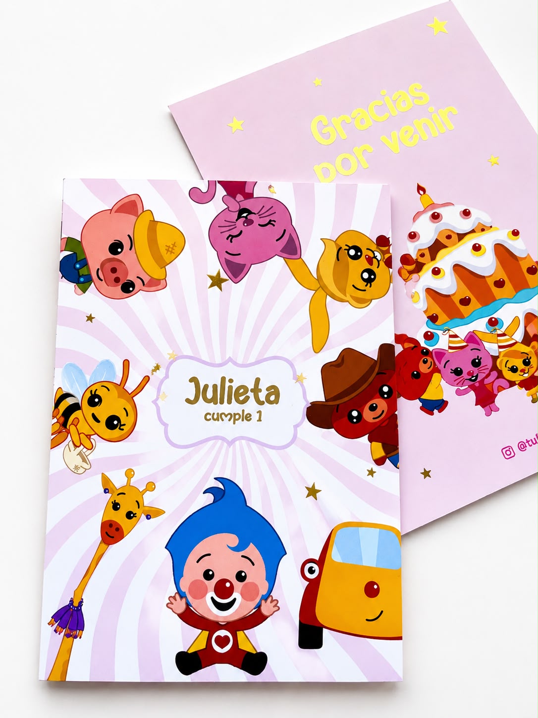 Bolsita interactiva con asas personalizada Plim Plim - Imagen 4