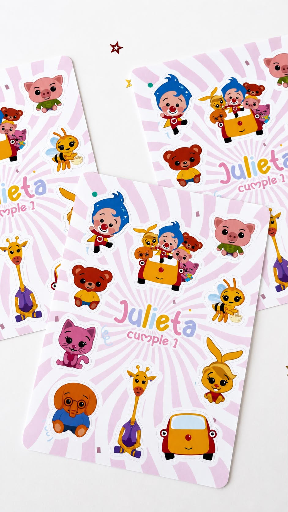 Bolsita interactiva con asas personalizada Plim Plim - Imagen 2