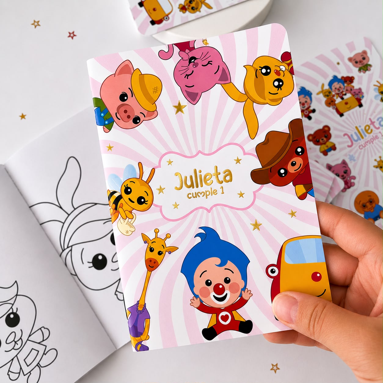 Bolsita interactiva con asas personalizada Plim Plim - Imagen 13
