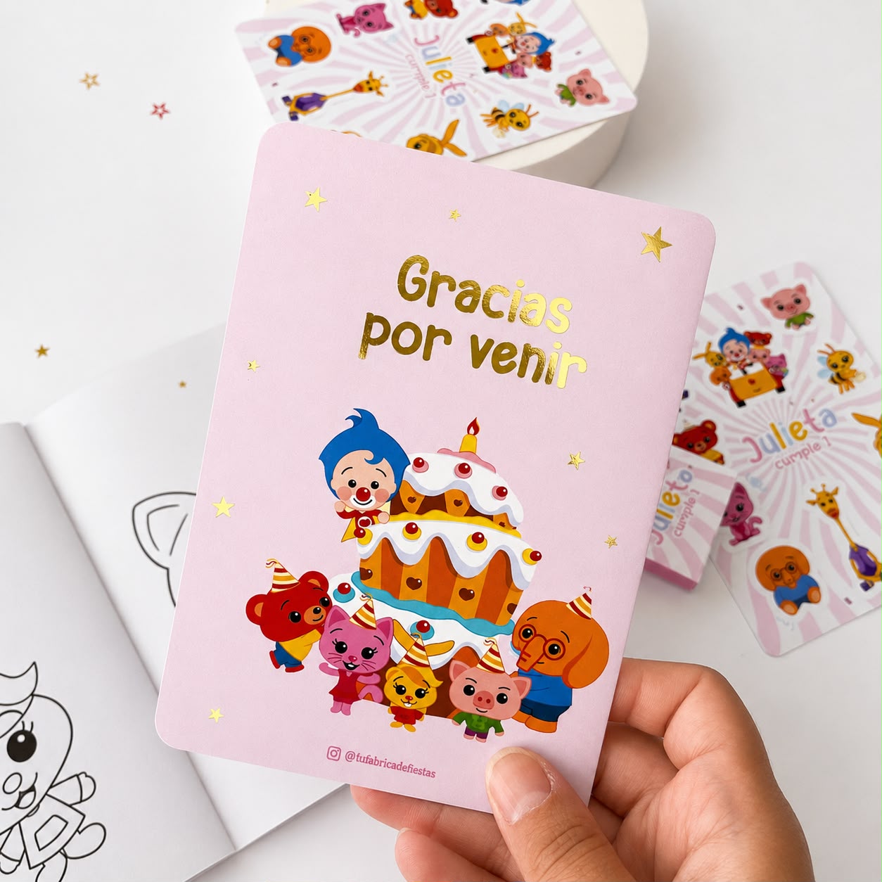 Bolsita interactiva con asas personalizada Plim Plim - Imagen 12