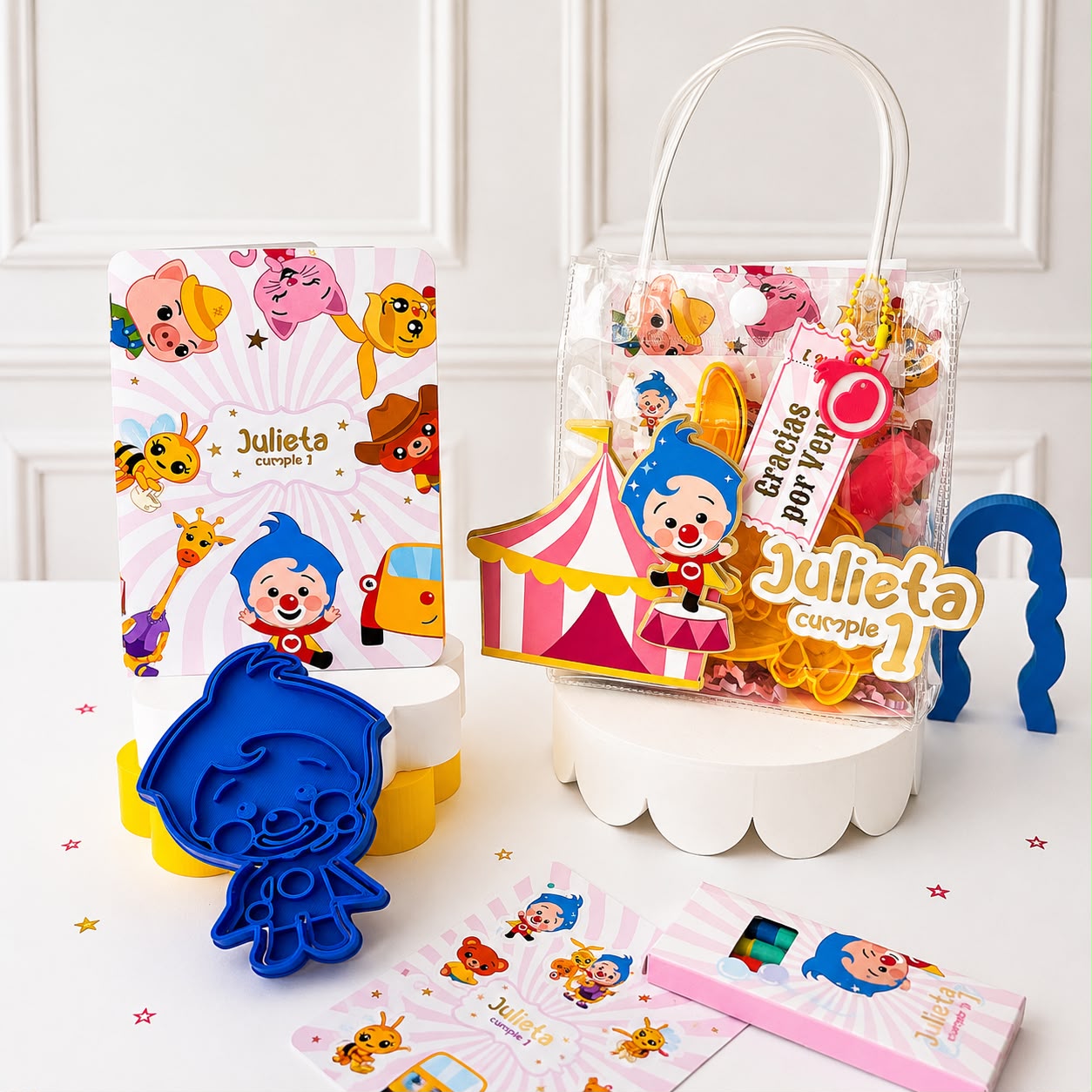 Bolsita interactiva con asas personalizada Plim Plim - Imagen 7