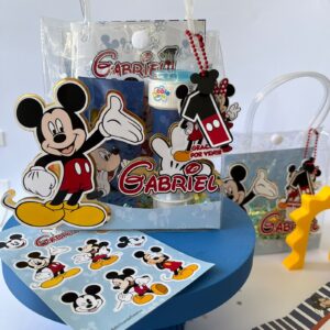 Bolsita interactiva con asas personalizada Mickey