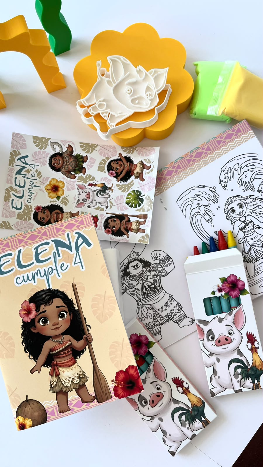Bolsita interactiva con asas personalizada Vaiana - Imagen 2