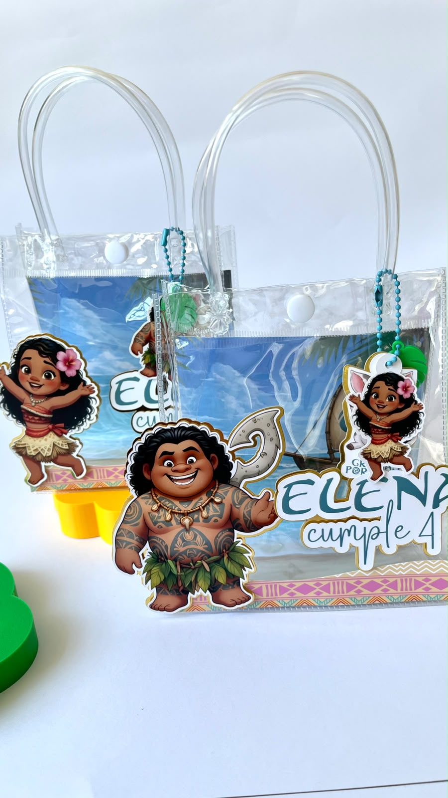 Bolsita interactiva con asas personalizada Vaiana - Imagen 4