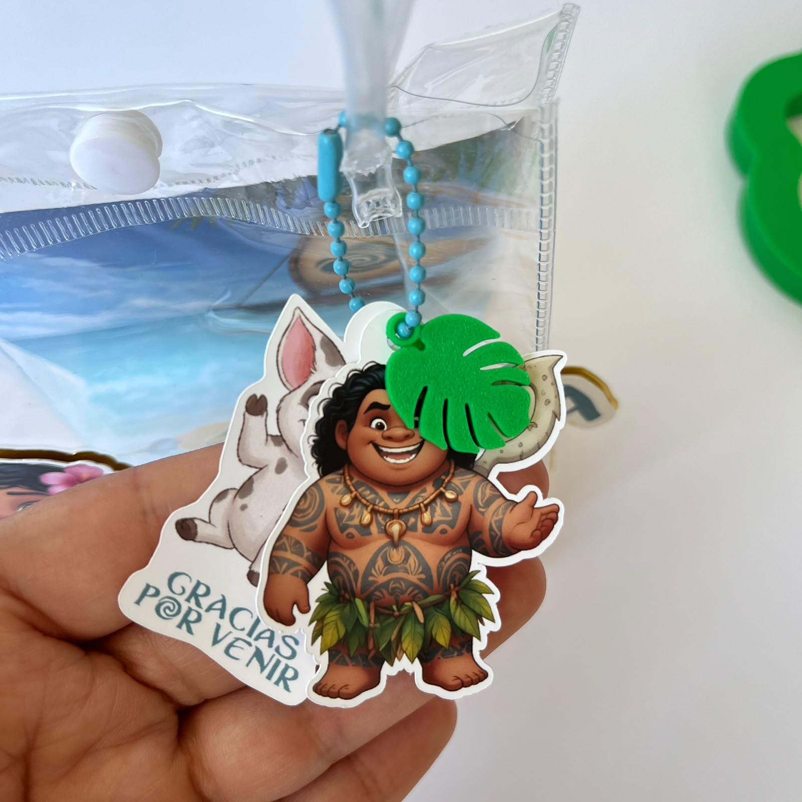 Bolsita interactiva con asas personalizada Vaiana - Imagen 8