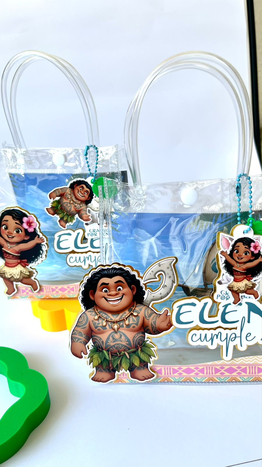 Bolsita interactiva con asas personalizada Vaiana - Imagen 10