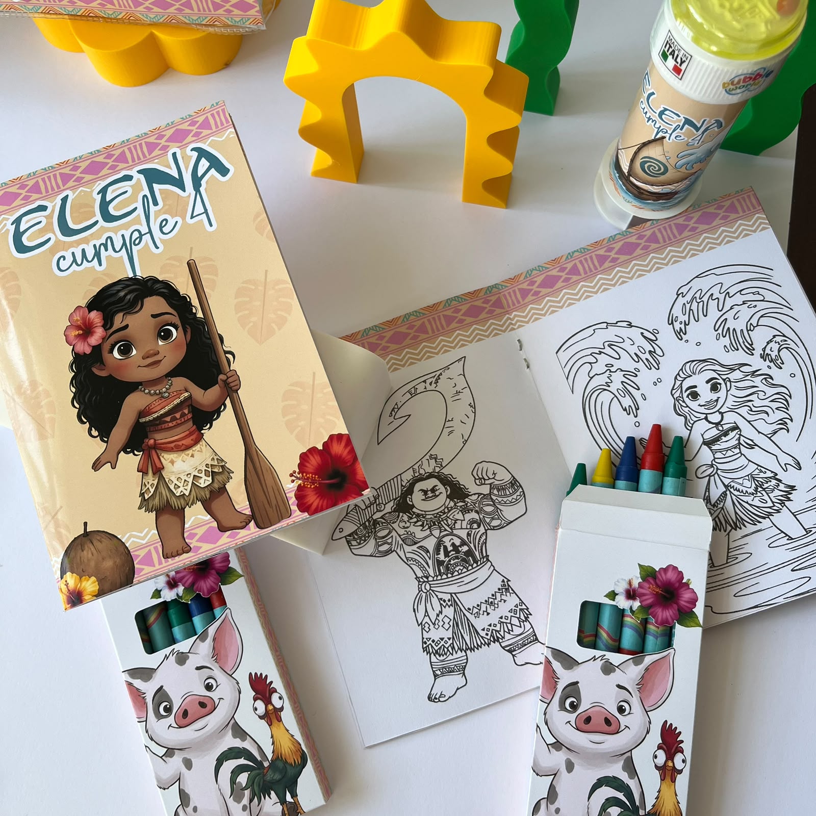Bolsita interactiva con asas personalizada Vaiana - Imagen 12