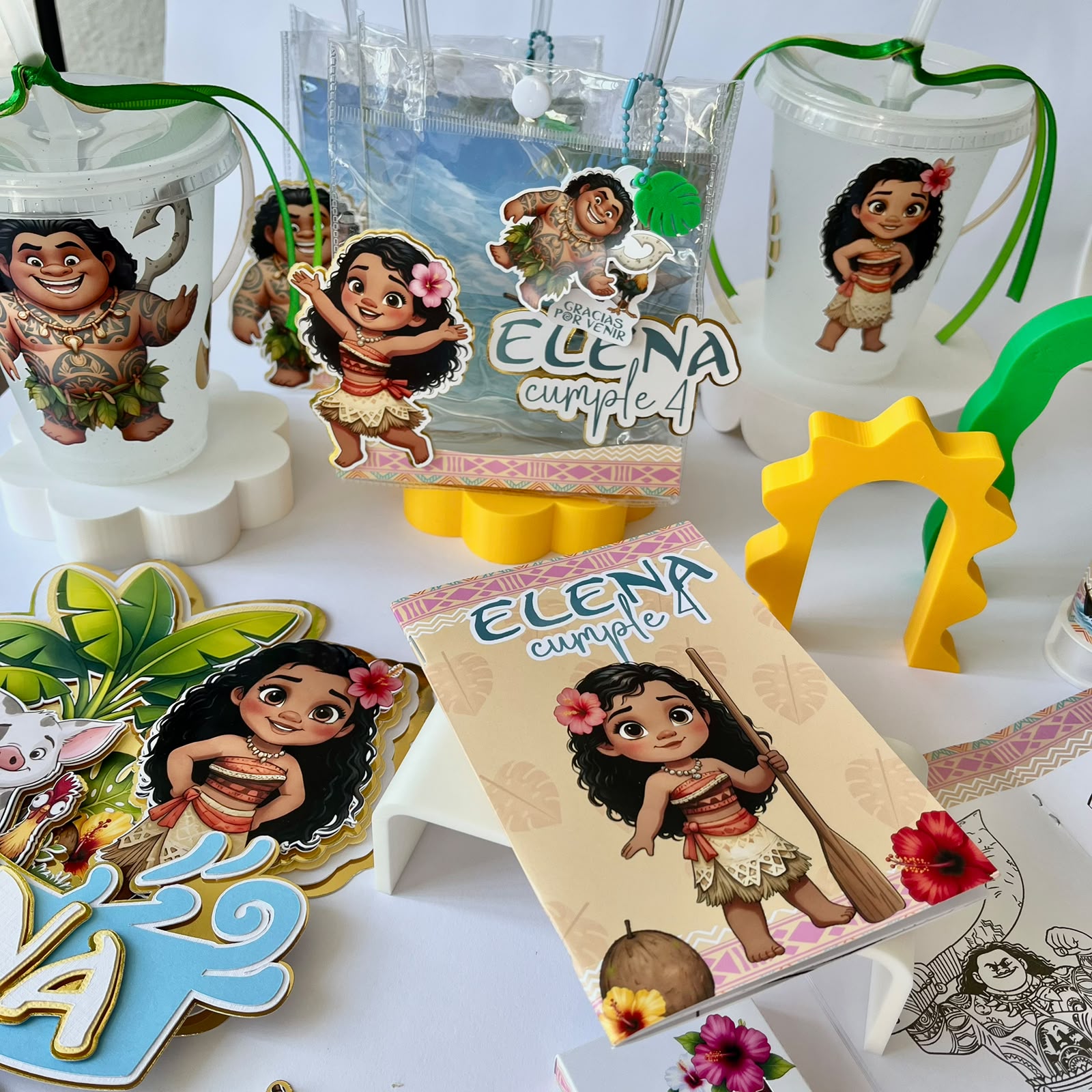 Bolsita interactiva con asas personalizada Vaiana - Imagen 11