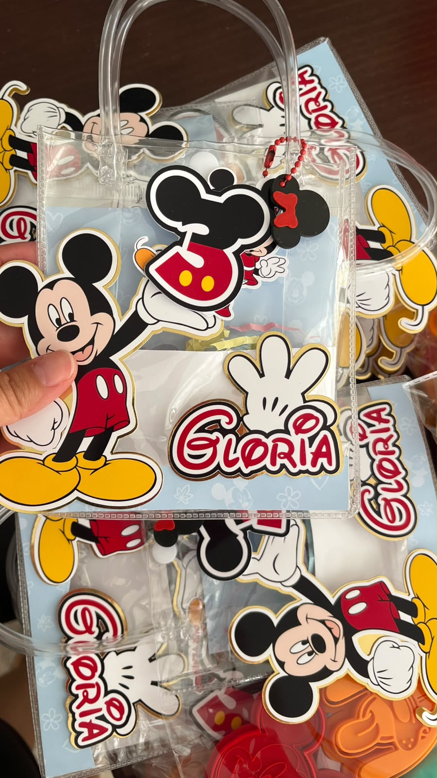 Bolsita interactiva con asas personalizada Mickey - Imagen 7